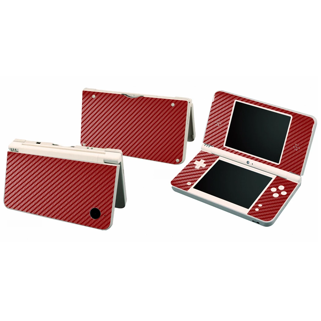 7 Colours Available Carbon Fiber Vinyl Skin Sticker Protector for NDSi XL LL Skins Stickers - Image 2