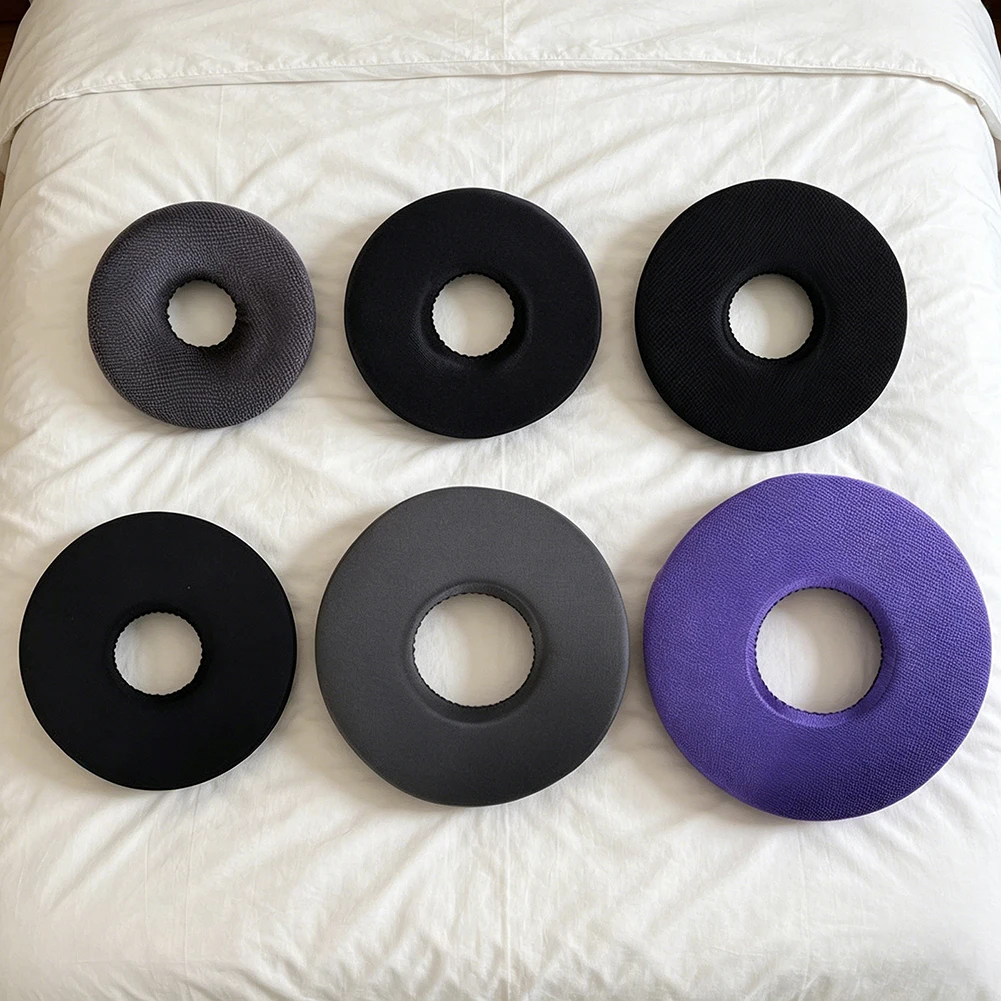 Donut-Kissen für Dekubitus, orthopädische Ringe, Sitzkissen, hochdichtes, elastisches Schwammmaterial, Schaumstoff, medizinisches Pflegekissen – Detail 2