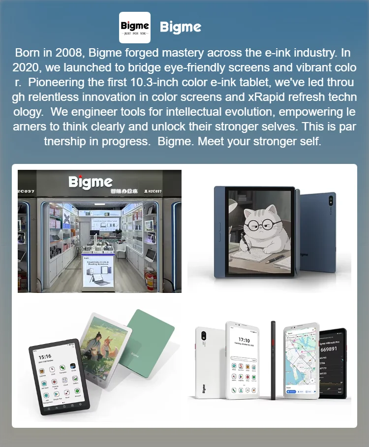 Bigme Hibreak E ink Smartphone electronic Ebook Reader 5.84