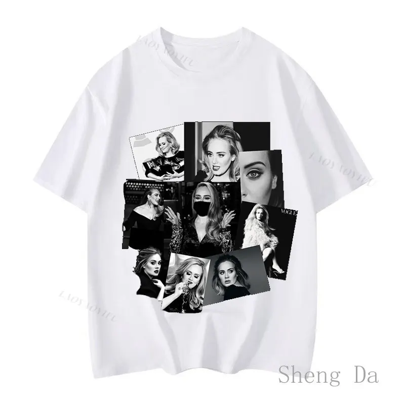 Weekends with Adele The World Tour 2024  Shirt for  Fans T-shirt Pure Cotton Y2k Fashion Unisex Novelty Trend T-shirts