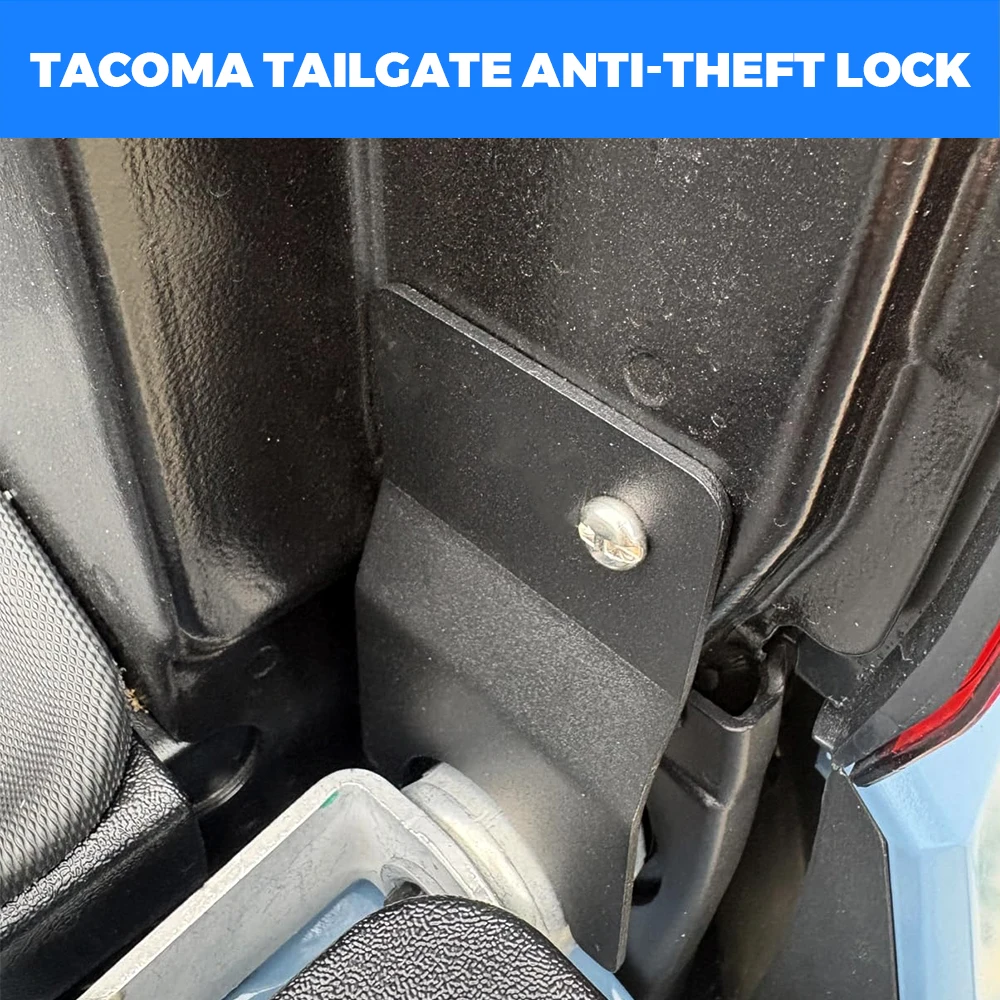 Fit for Toyota Tacoma 2024 2025 2026+ Tailgate Anti-Theft Lock Truck Bed Tailgate Locks Protector