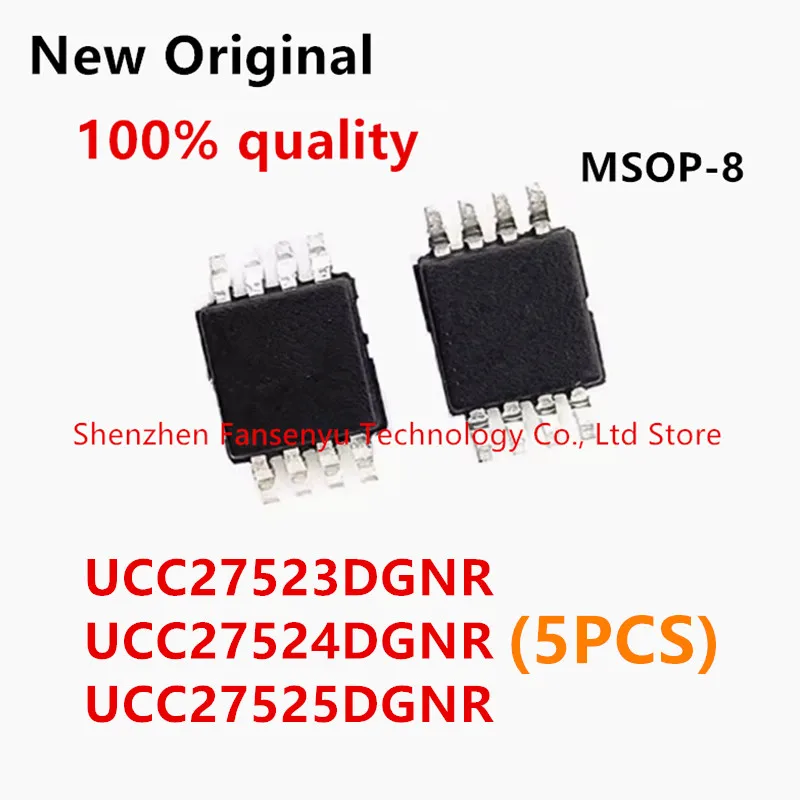 

(5piece)100% New UCC27523DGNR UCC27524DGNR UCC27525DGNR UCC27523 UCC27524 UCC27525 27523 27524 27525 Msop-8