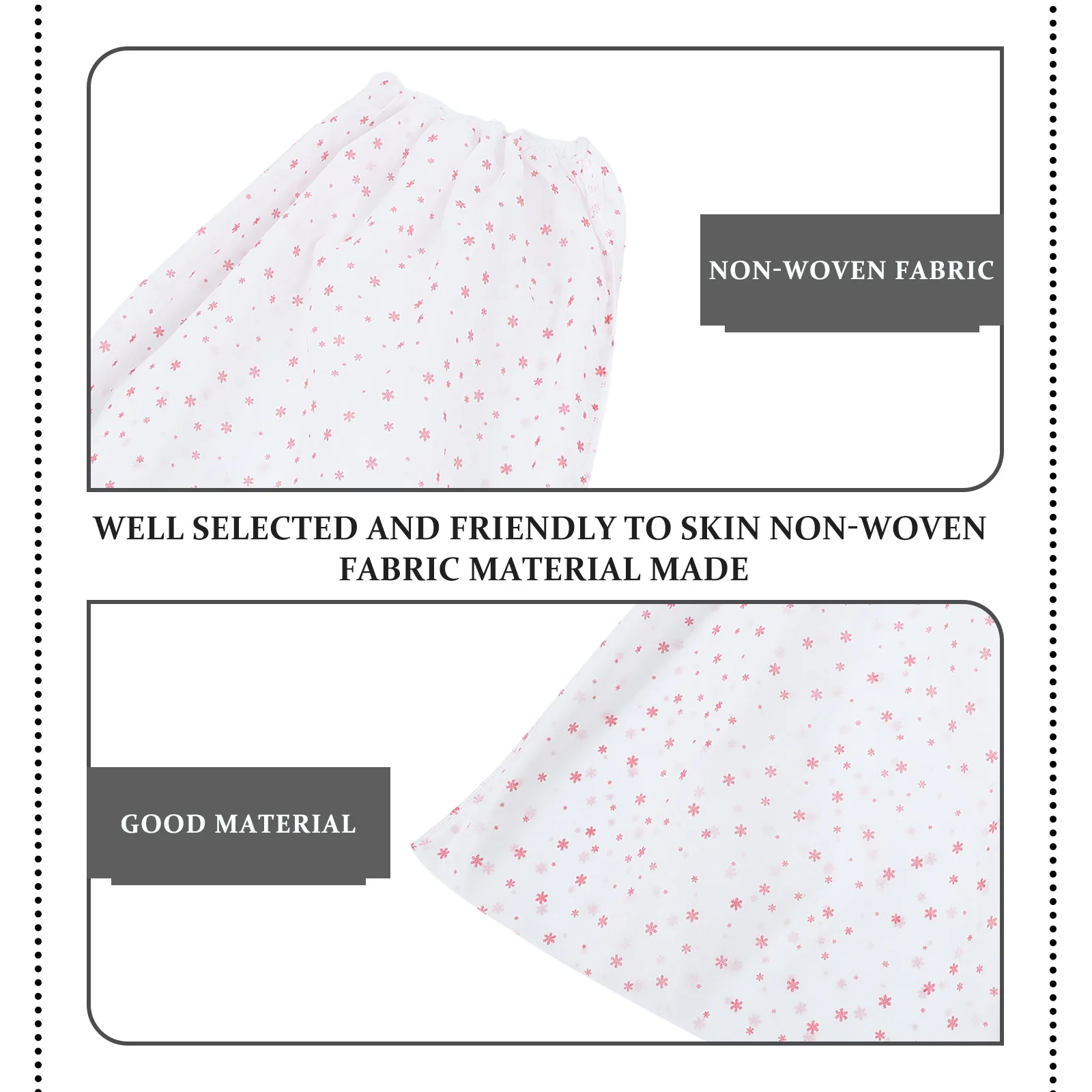 

10pcs Thickened Non-Woven Fabric Bath Skirts Disposable Women Shower Skirt For Beauty Salon Spa Bathroom Multi-Purpose Wearable
