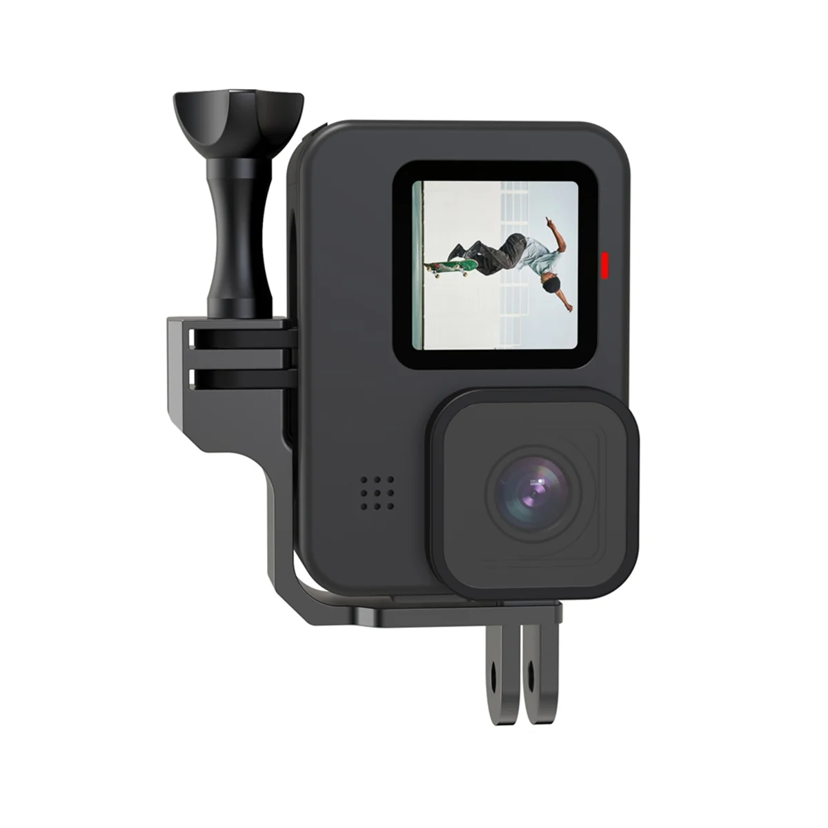 Вертикальный кронштейн для экшн-камеры SMIEA для Gopro Hero 12 11 10 9 8 7 Action 4 3 Адаптер для крепления на палку для селфи