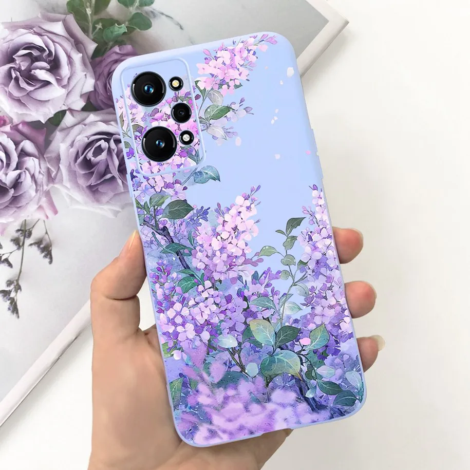 For Realme GT Neo 2 Case Lovely Duck Cat Dinosaur Liquid Silicone Soft Phone Cases For Realme GT Neo 3T Neo2 GT2 Protector Cover