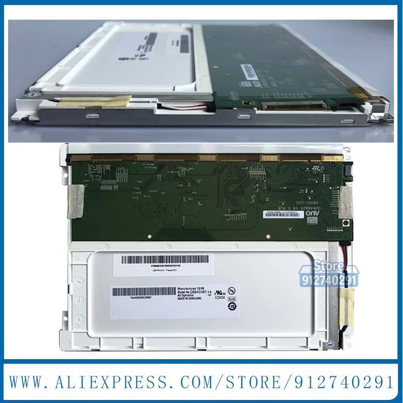 Original 8.4 inch LCD Display Screen G084SN05 V9 V8 Industrial TFT LCD Monitor G084SN05 V.8 V.9 800*600 LCD Replacement