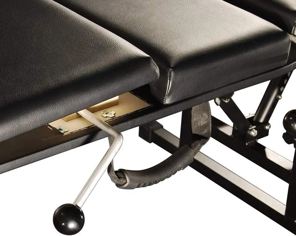 Elite Professionele Draagbare Chiropractische Tafel (Houtskool)