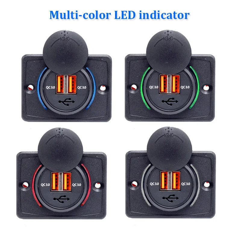 Mobile phone Charging of cart or Charging interface of computer desk SQUARE adn SLIDING COVER