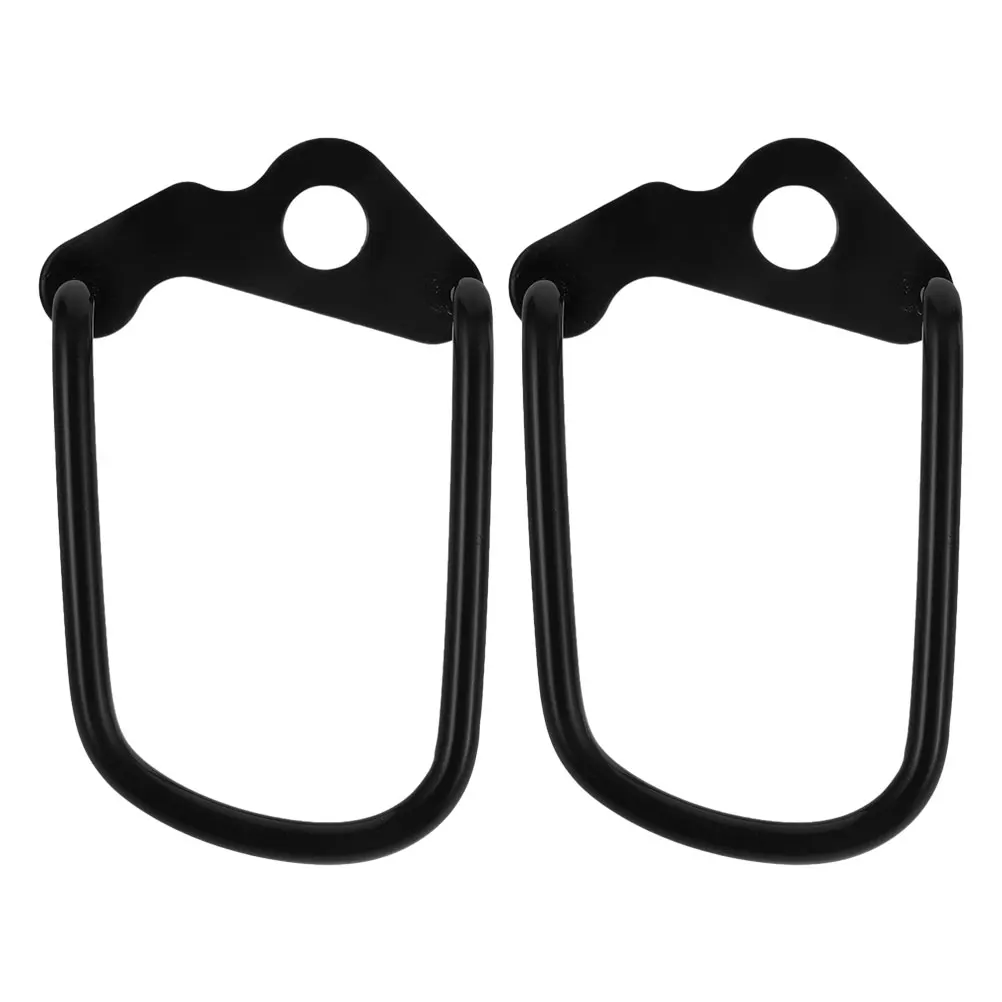 

2pcs Rear Protector For Mountain Bike Bicycle Gear Shields Iron Material Lightweight Chain Guard Easy Installation Universal