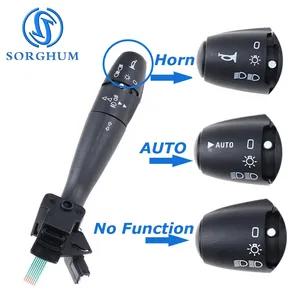 96477533XT 96595087XT 96608841XT Para Peugeot 206 207 307 406 407 806 1007 Parceiro Citroen Berlingo Xsara Nemo C3 C4 C5 C8 Indicador de mudança de direção Interruptor de luz Buzina da coluna de direção 8 principais vendas coluna peugeot 206 - №2