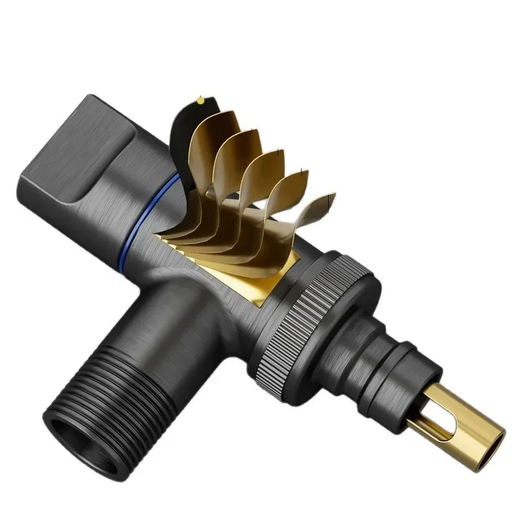 water stop valve for faucet of all-copper washing machine, snap-on water nozzle joint, drum automatic 46 points universal