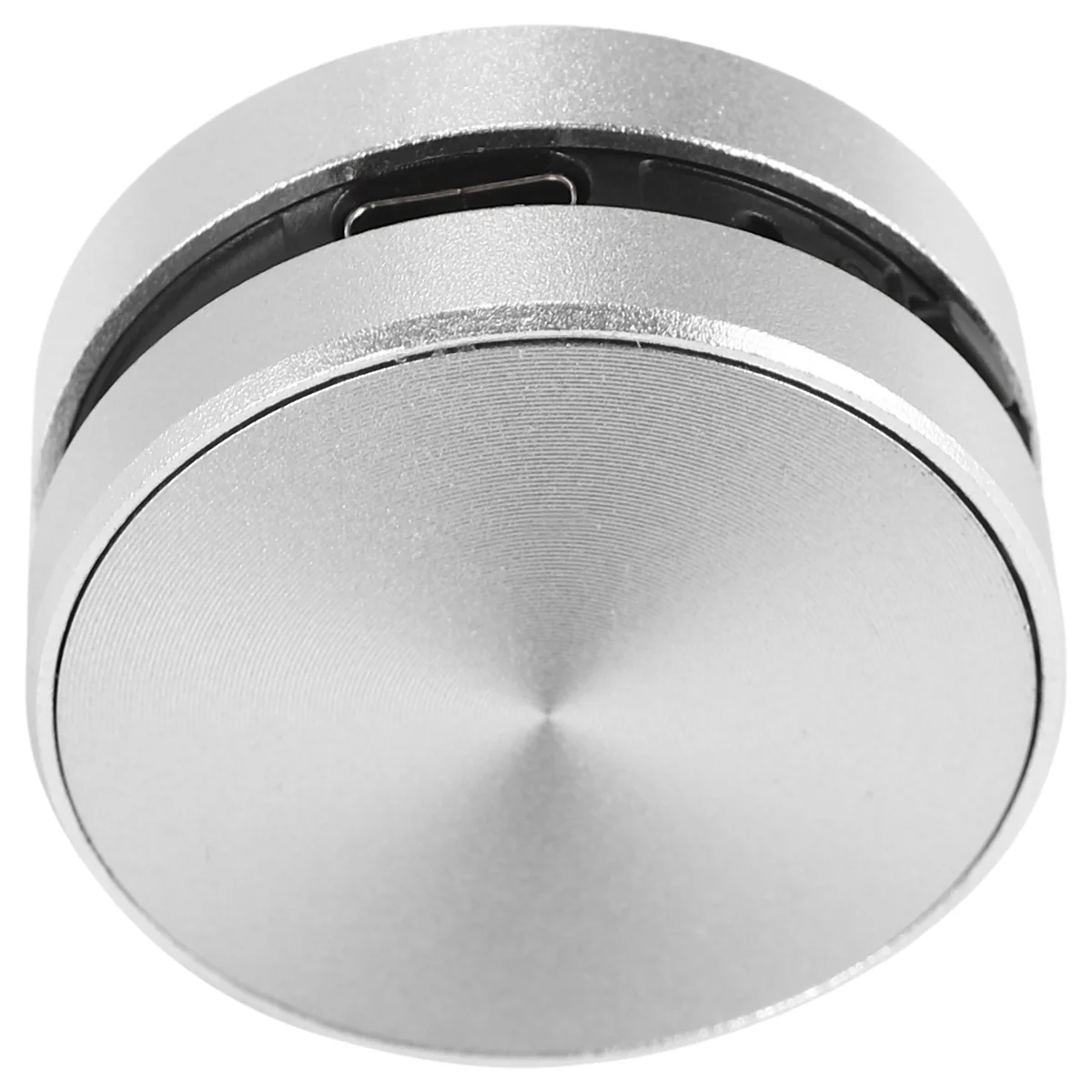 مكبر صوت بلوتوث صغير محمول A24P يتحول أي شيء إلى مكبر صوت لاسلكي لتوصيل العظام والاهتزاز (فضي)