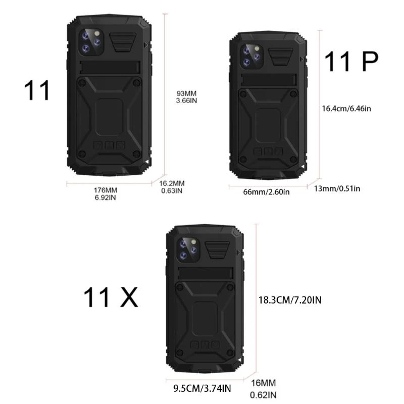 Custodia per telefono antigraffio R1WD per Phone11/11pro/11promax per Case Slide Camera