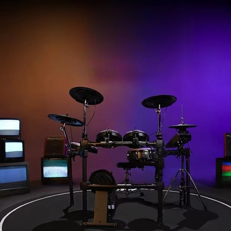 Mesh-Head Electronic Drum Set for Adults Children Stage Performances and Play