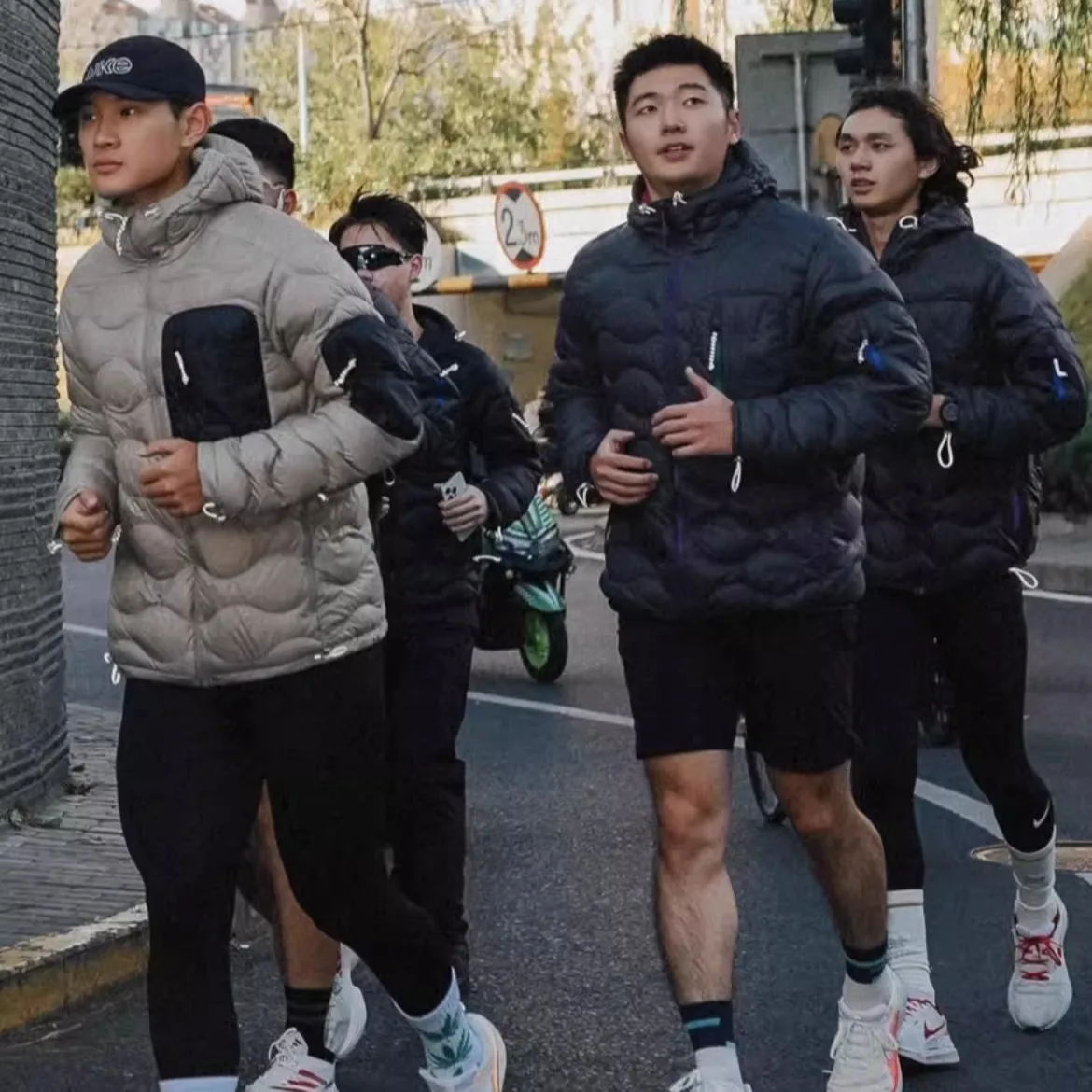 

Уличная легкая теплая куртка-пуховик с капюшоном, повседневная, удлиненная, на молнии, свободного кроя