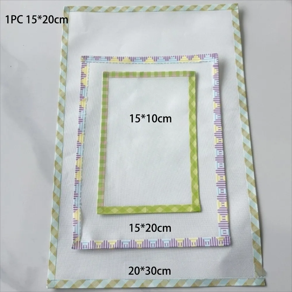 Handmade Perler Beads Baking Cloth Transparent Edge-stitched Perler Beadsheat-resistant Paper DIY Toy Accessories