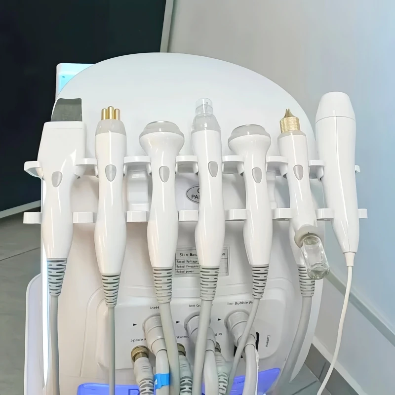 

Oxygen 7 in 1 Smart Ice Blue Multifunctional Facial Care Instrument Facial Deep Cleansing Hydrating Microdermabrasion Machine