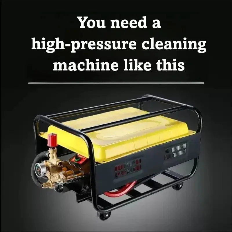 Portable Commercial Pressure Washer 220V 2.2KW 3KW For Car Wash Industrial Floor Cleaning High Power Water Jet With Hose Reel