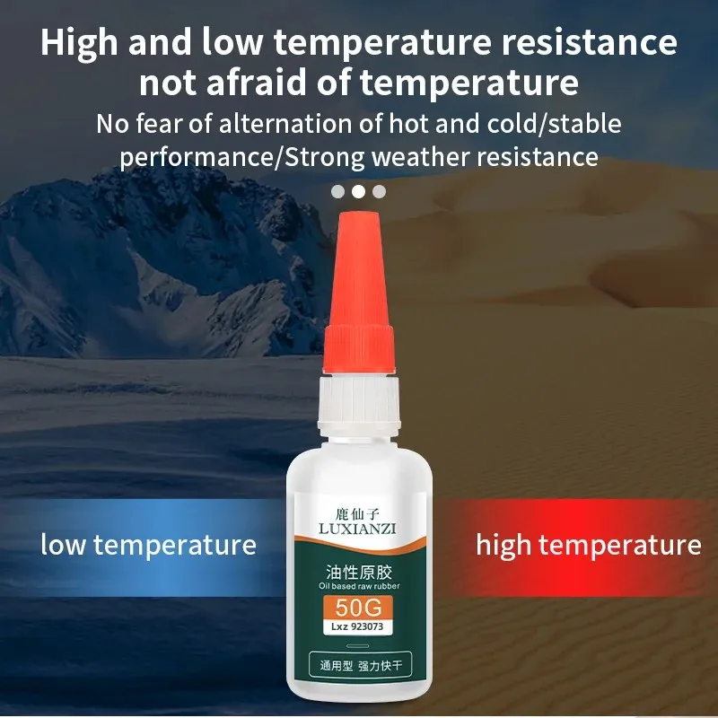 LUXIANZI Magic Strong Metal Repair Glue Aluminum Alloy Stainless Steel Plastic Universal Instant Heat Resistance Cold Weld Glue