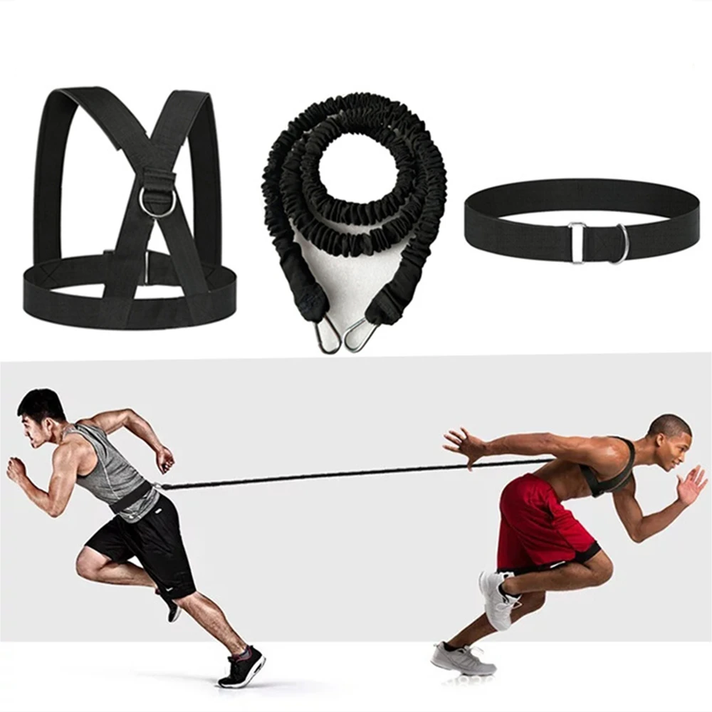 

Resistance Bands for Physical Workout, Training Rope, Explosive Power Bounce, Track Field, Soccer Basketball, 2/3/5M, 50/80lb