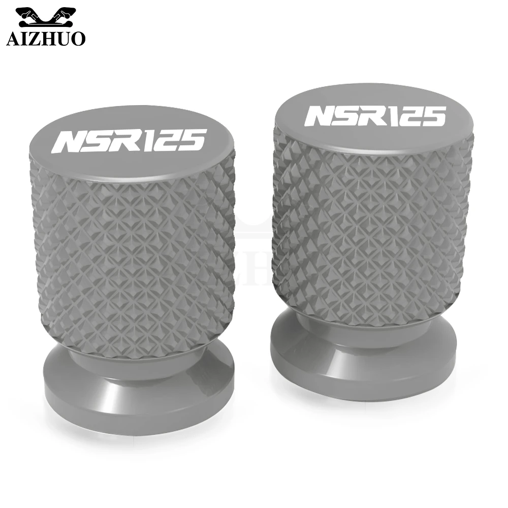 لهوندا NSR125 NSR 125 1988 1989 1990 الألومنيوم الإطارات صمام عجلة الجذعية غطاء الغبار يغطي إطار دراجة نارية حافة غطاء منفذ الهواء