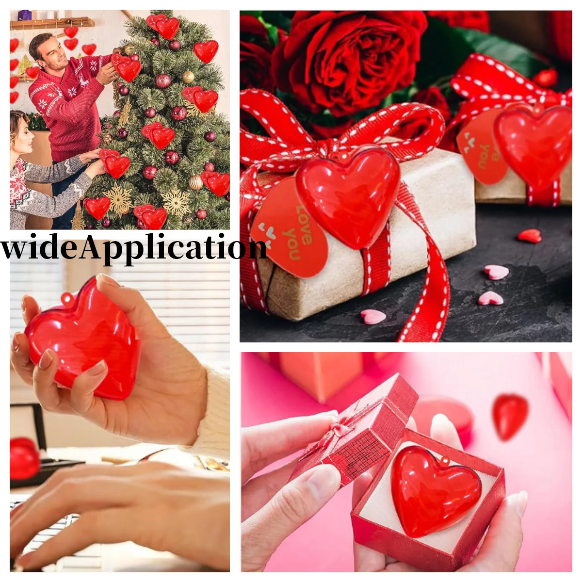 10 stuks Mini Rode Liefde Bonbondoos Kids Verjaardagsfeestje Kraamcadeau Bruiloft Valentijnsdag Cadeau Decoratieve Benodigdheden