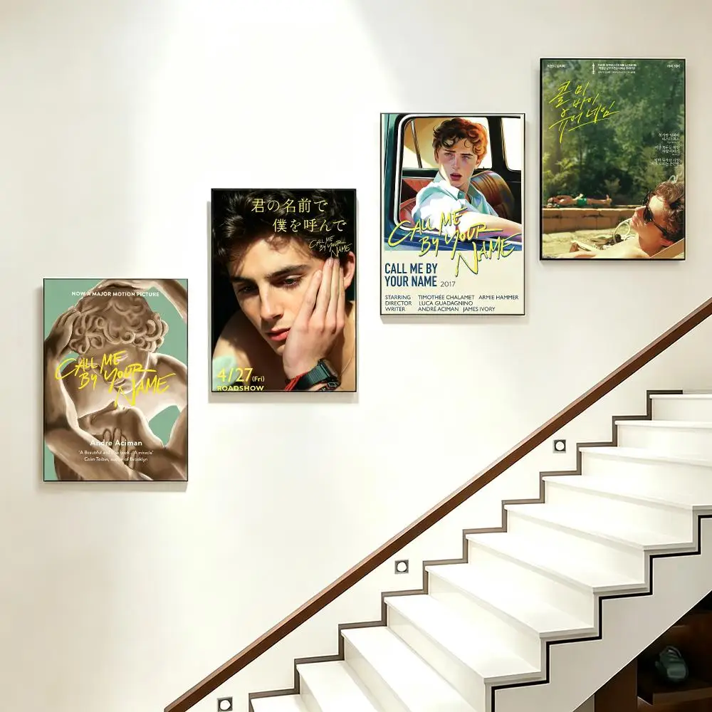 movie Call Me by Your Name Poster Poster HD  Printing Soothing and Cream Style Home Decor for the Living Room cafes Gift Giving