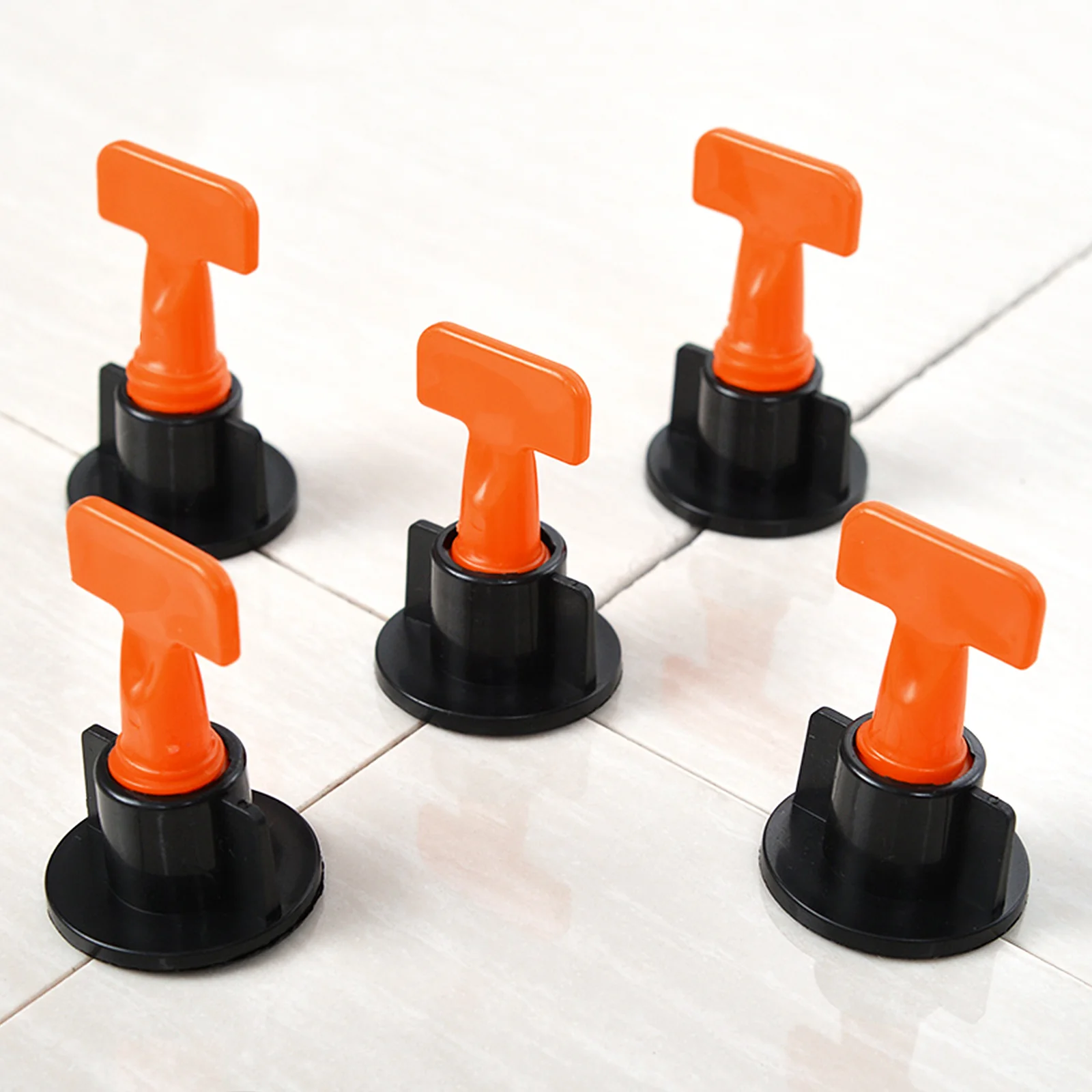 

51pcs Tile Leveling System Reusable Tile Installation Tool Kit For Floor Wall Building Quick Setup No Movement During Cure Diy