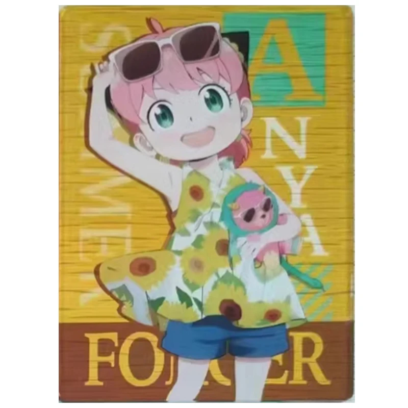 Porte-cartes de collection Anime Boy, virole Anya Forger, cartes éventuelles Y-FAMILY DIY, ornements en acrylique transparent, cadeaux de vacances