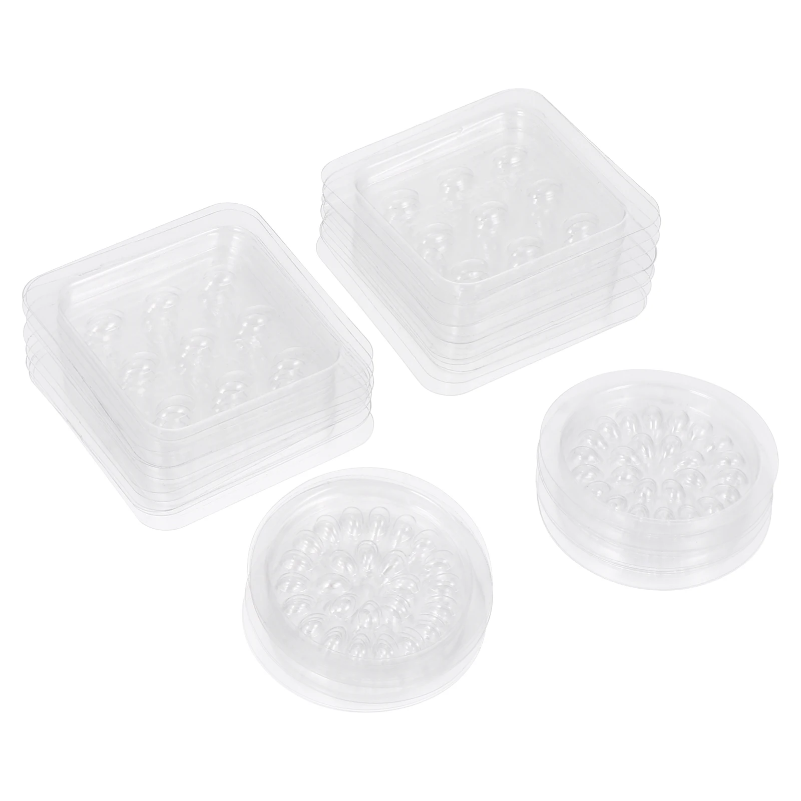 

40pcs Eyelash Glue Table Durable Grafting Cup Extensions Tray Plastic Holder Storage Easy Clean