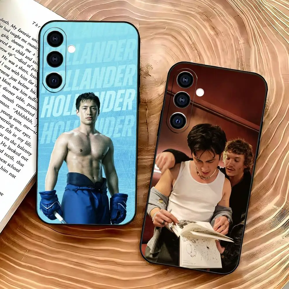 

S-Shane Hollander H-Hudson W-Williams Phone Case For Samsung Galaxy A73,A72,A71,A70,A53,A52,A51,Soft Silicone Black Cover