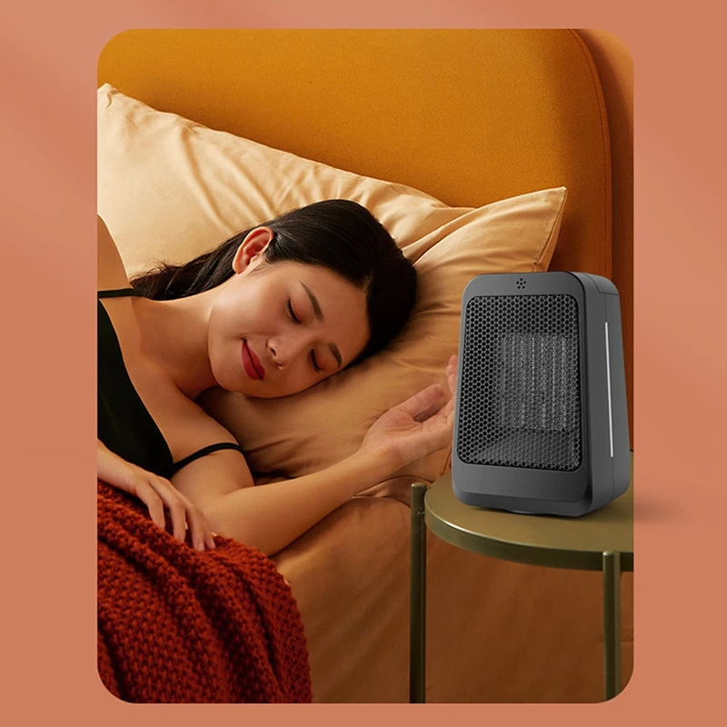 Chauffage et refroidissement avec télécommande, chauffage électrique domestique, chauffage domestique, tête secouante, chauffage PTC, prise UE, utilisation pour les touristes