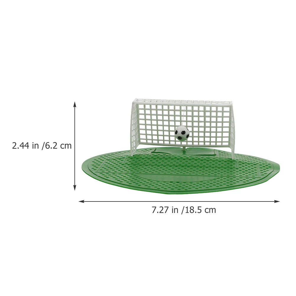 

1 set Urinal Deodorizer Mats Scented Screens Strainer Pads Football Lemon Freshener Anti Splash Restroom Bathroom