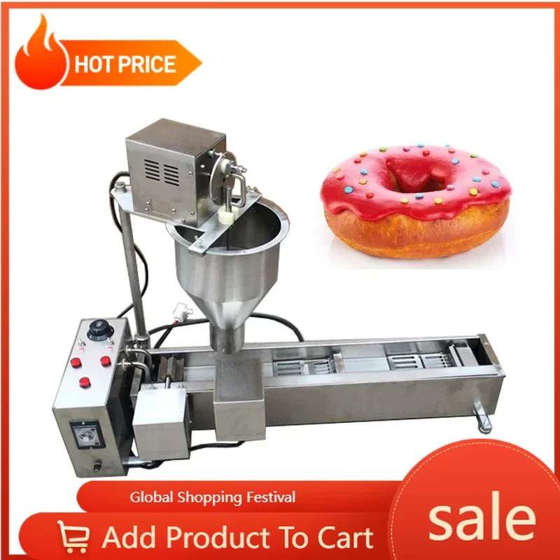 Commercial Automatic Doughnut Making Machine High‑efficiency Donut Maker For Bakery Business