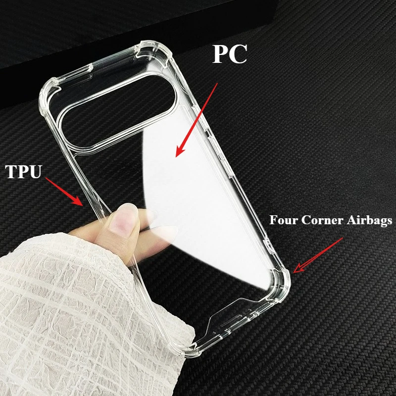 Hochwertige transparente Handyhülle für Google Pixel 10 9 Pro XL 9 A 8 7 Schutz, stoßfest, kratzfest, klare PC-Hartschale