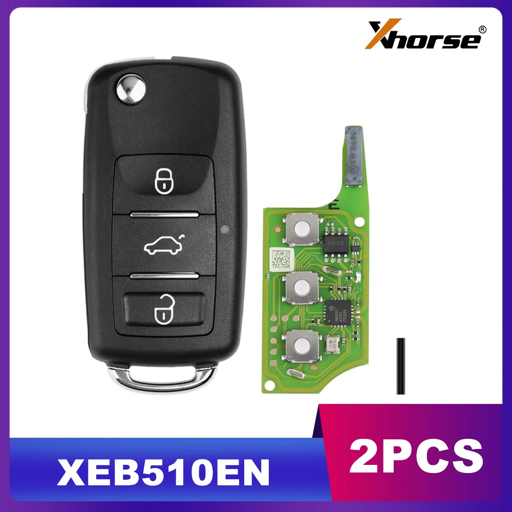 

Супер пульт Xhorse XEB510EN, 2 шт., с суперчипом XT27B