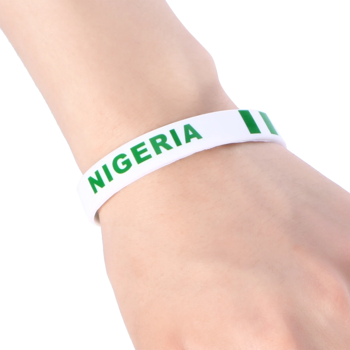 

6 Pcs Silicone Bracelet Country Flag Wristband National Football Wristbands Straps Bulk Event Mexican Athletic
