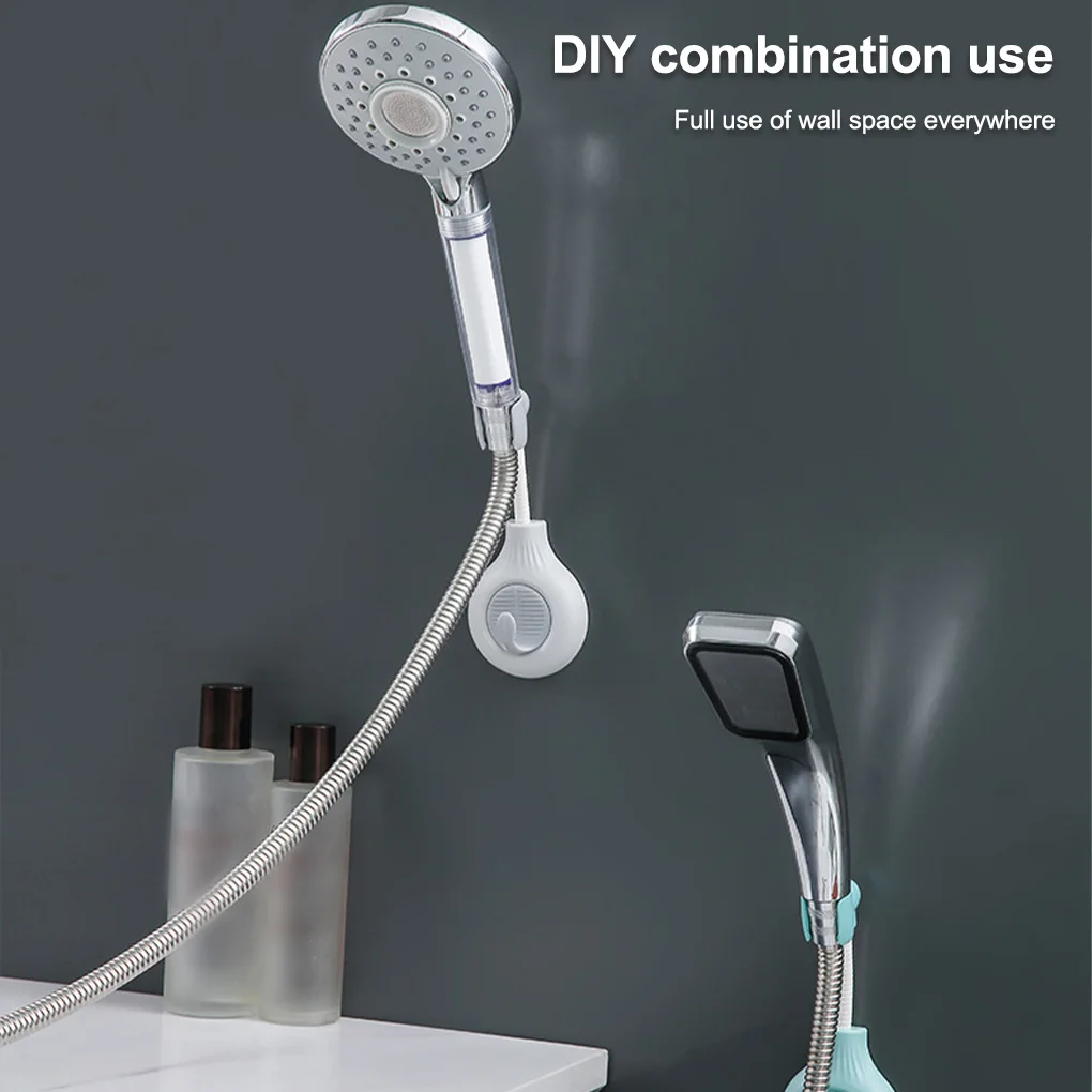 Shower Head Holder Wall Adjustable Showerhead Bracket Punch Free Rack