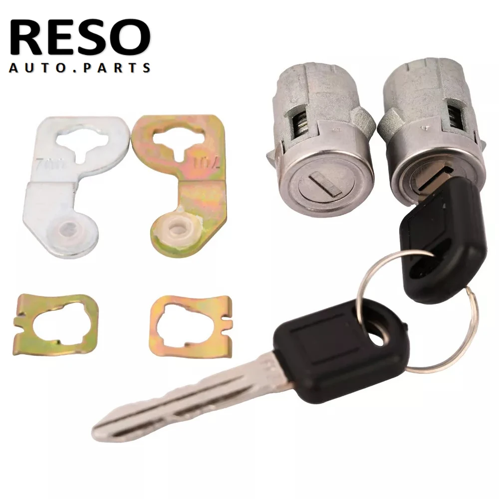 

RESO Driver and Passenger Door Locks with Key 15298924 For Cadillac Escalade/Chevrolet Silverado Suburban Tahoe
