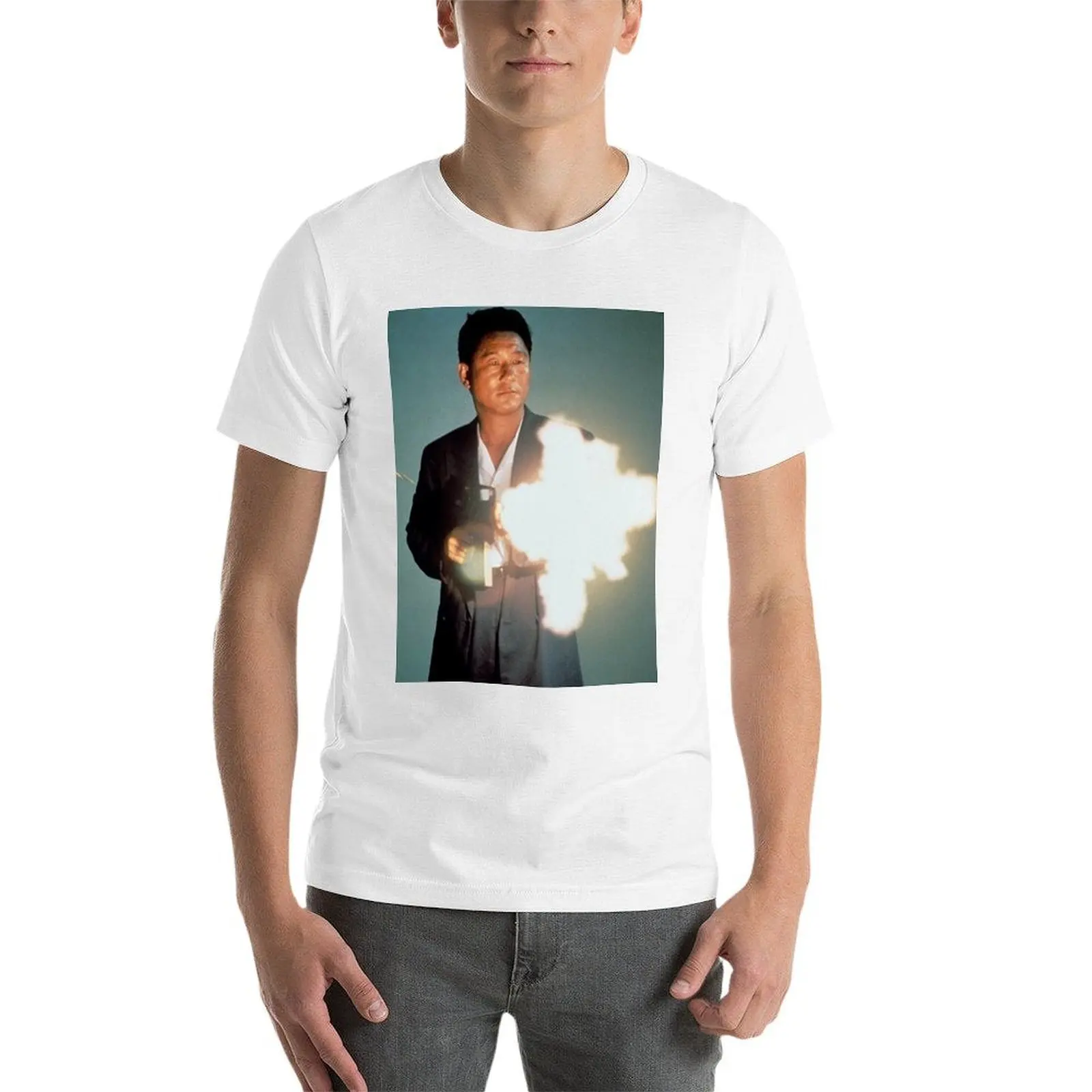 سوناتين، تي شيرت تاكيشي كيتانو تي شيرت رجالي 100% قطن ماركة فاخرة جرافيك تي شيرت للرجال تي شيرت