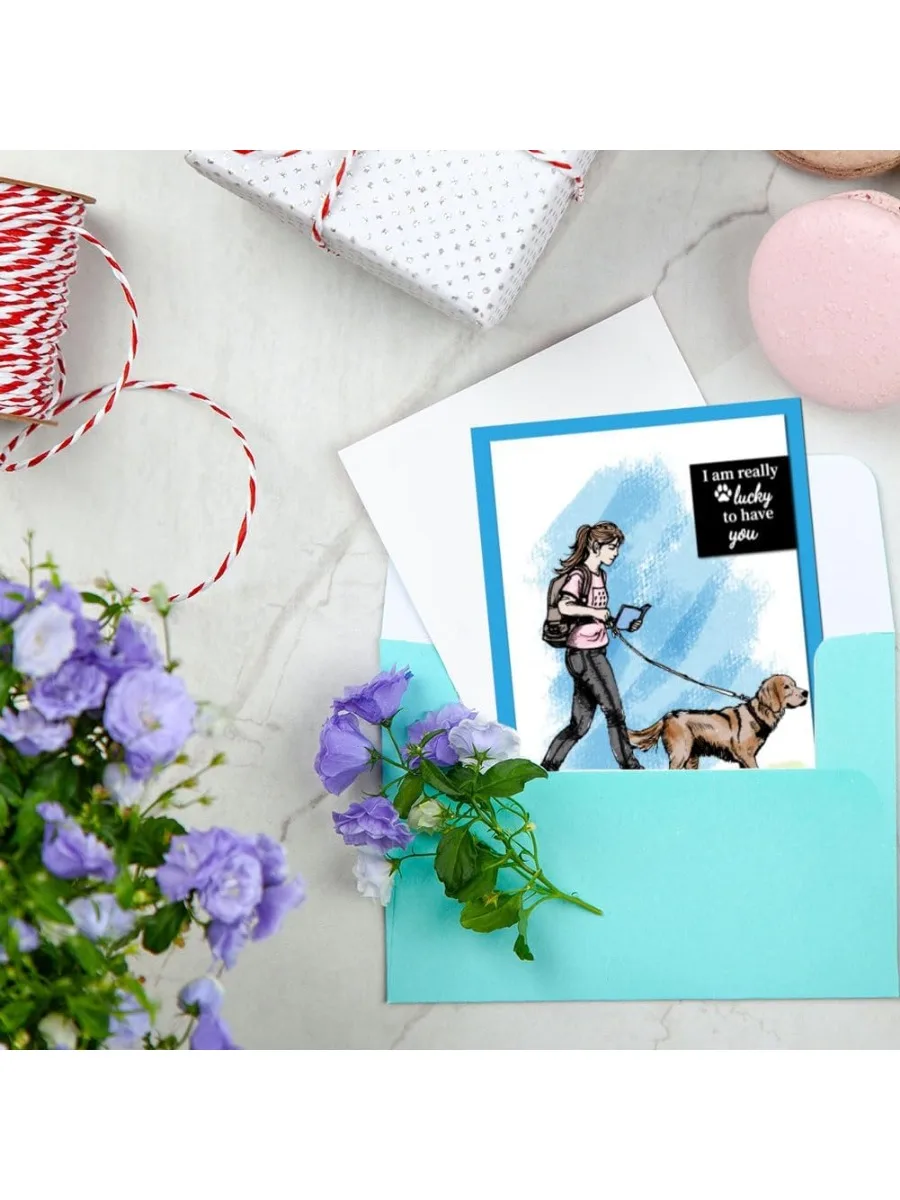 1Sheet Human and Pet Clear Stamps Dogs Silicone Clear Stamp Seals Friendship Sentiment Transparent Stamps for DIY Scrapbooking