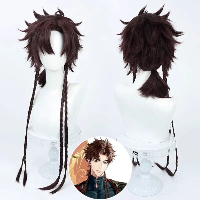 رمز اسم الصقر ليو بيان شعر مستعار تأثيري حار بيع عيد الميلاد هالوين شعر مستعار