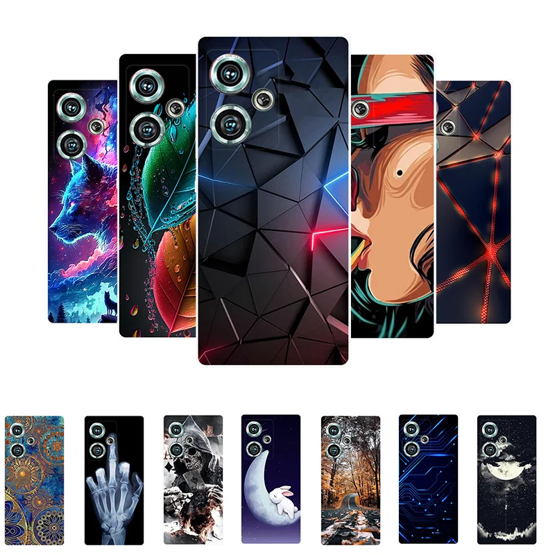 For Nubia Z50 5G Case Silicone Back Cover Phone Case for ZTE Nubia Z50 NX711J Z 50 Soft Case NubiaZ50 Funda Cartoon