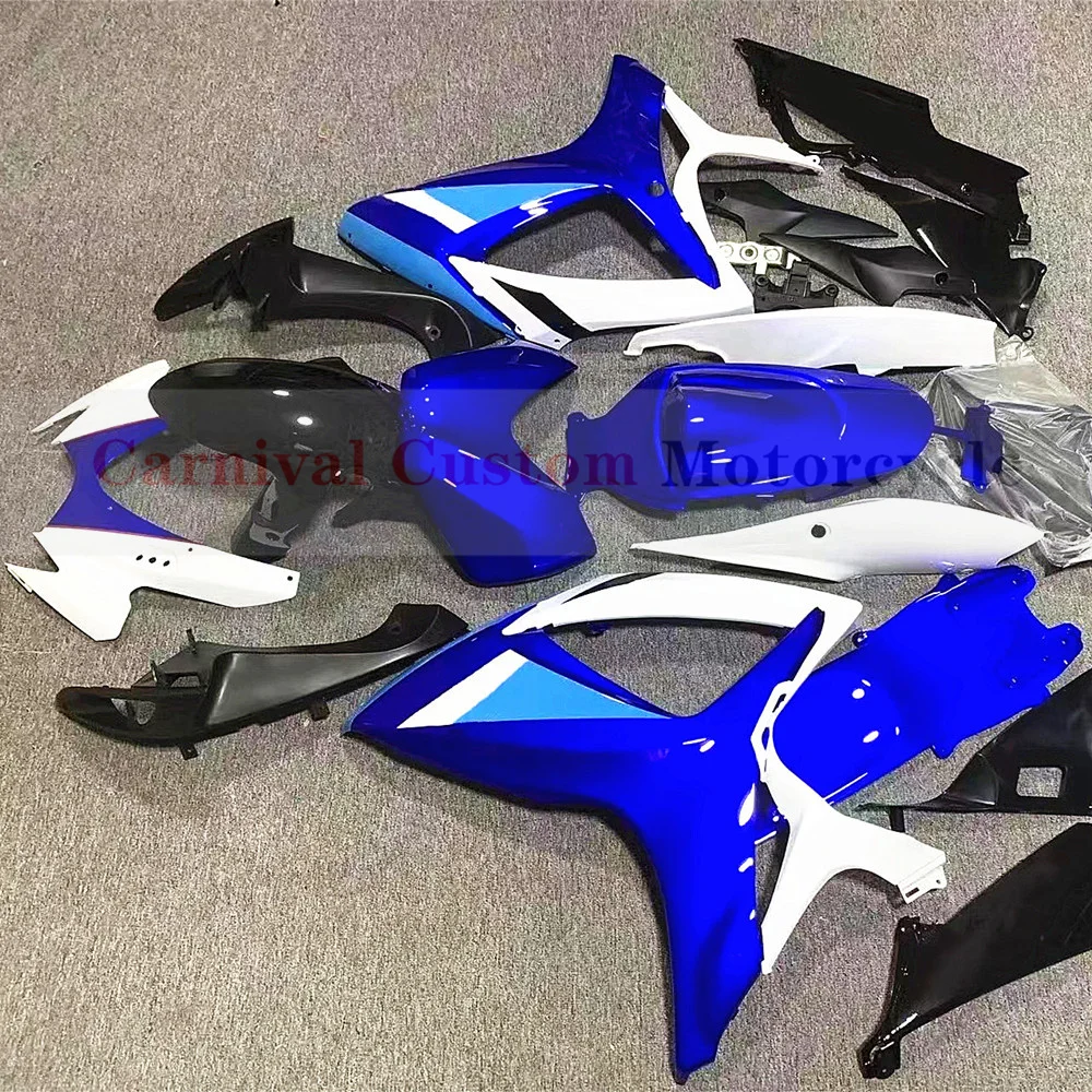 High Quality Blue Plastic Injection Mold Motorcycle Fairing Kit For Suzuki GSXR 600 750 2006 GSXR600 GSXR750 K6 K7