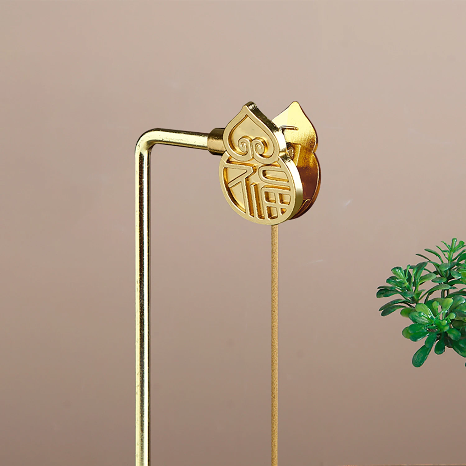 Glas-Räucherstäbchenhalter mit Anti-Asche-Funktion, Metallclip und Räucherstäbchen-Aufbewahrung für Yoga und Heimdekoration – Detail 6