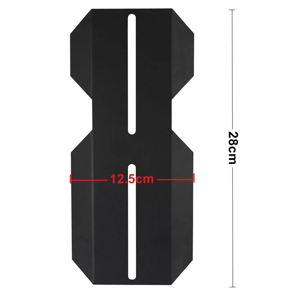 

Прочный железный брызговик для электровелосипеда, черный, средний, с более гладкими и безопасными краями