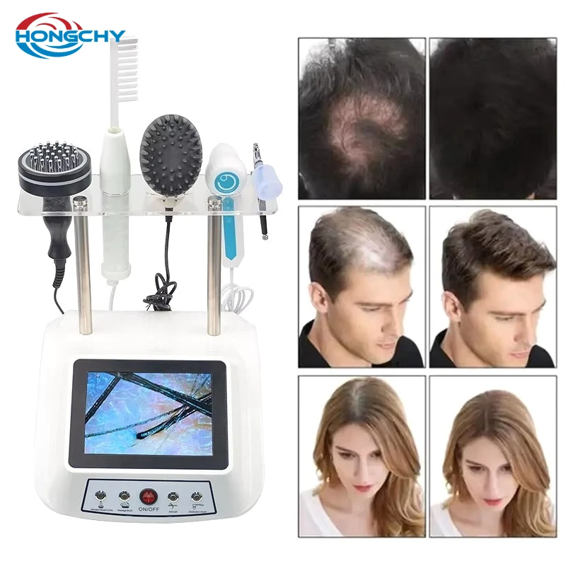 

Hot 5 in 1 Scalp Care Anti-hair Loss Machine Scalp Analysis Treatment Hair Growth Therapy Devices