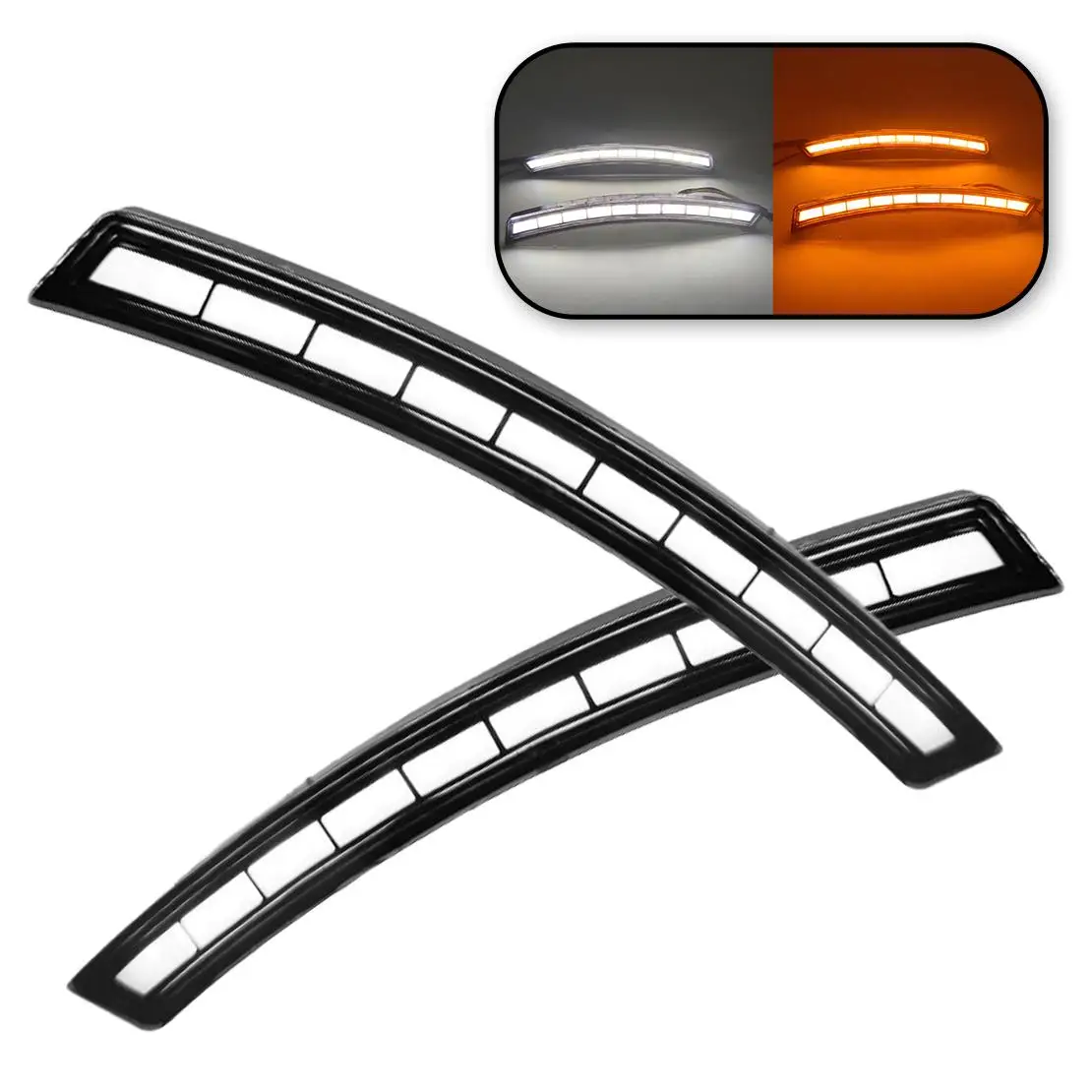 

Pair Dynamic LED Wheel Side Marker Light Fender Turn Signal Lamp Daytime Running Indicator Fit for Honda CR-V CRV 2023-2024