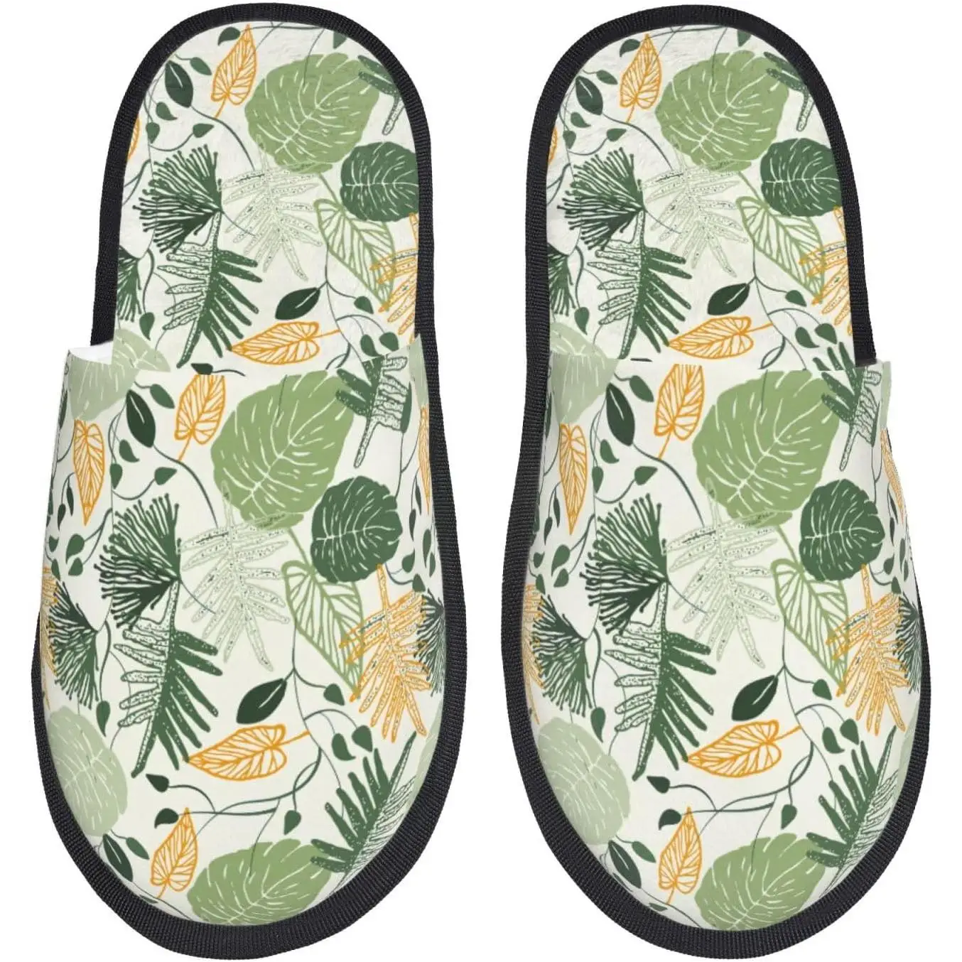 

Женские нечеткие без шнуровки в гавайском стиле с принтом, домашние и уличные зимние домашние тапочки, гостевые тапочки для спальни, женские принты