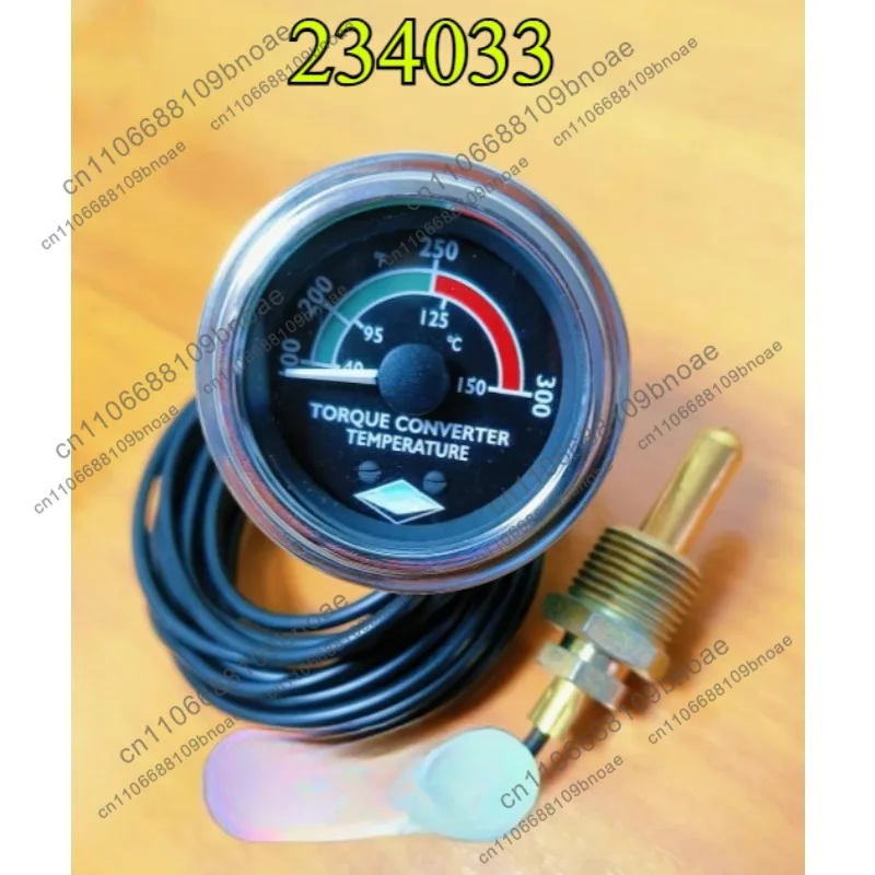 Pressure Gauge, Model 234033, with Scale Display, Measuring Range 0-300 ° F
